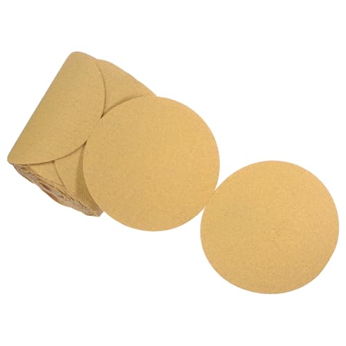 Disques de ponçage PSA 60 grain 5 pouces sans trou en papier de verre auto-adhésif x100