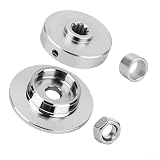 Rasentrimmer-Bürstenadapter-Set, kompatibel mit Echo SRM-225 und den meisten Modellen außer High-Torque, mit Ober- und Adapterplatten für Dorn Easy Gear Case Mount
