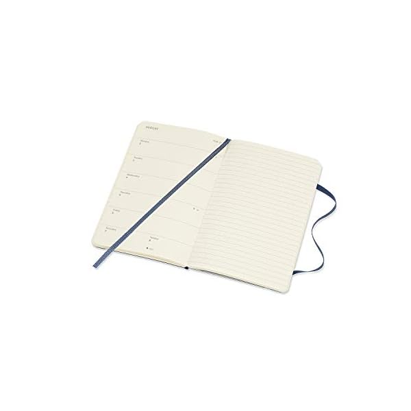 Moleskine Wochenplaner 2021, 12 Monate Wochenkalender, Wochenplaner und Notizbuch, weicher Einband, Format Groβ 13 x 21… – Bild 7