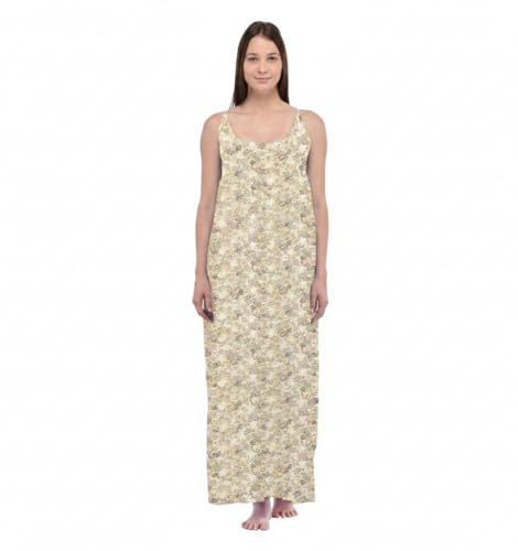 Chemise de nuit 2 pièces imprimée manteau de maison femme multicolore