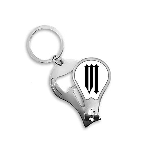 Coupe-ongles de pieds robuste chiffres romains noirs en acier durable