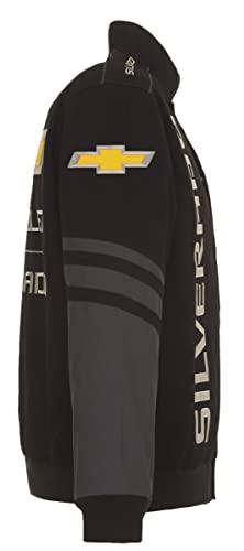 JH DESIGN GROUP Men's Chevy Silverado Jacket an Embroidered Classic Twill Coat3