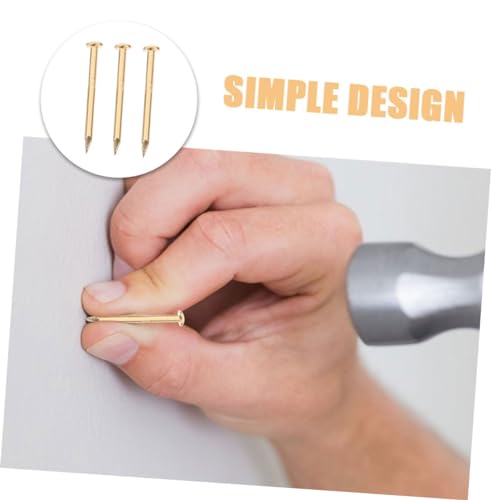 Clavos de cobre estilo retro 200 piezas, diámetro 1.2 mm para decorar muebles y proyectos de manualidades miniatura 6