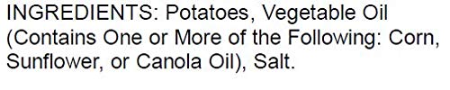 Amazon Brand - Happy Belly Wavy Salted Potato Chips, 11 Oz #TOP3