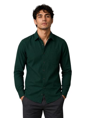 Image of Appel Touch Men's Cotton Blend Formal Shirt Full Sleeves