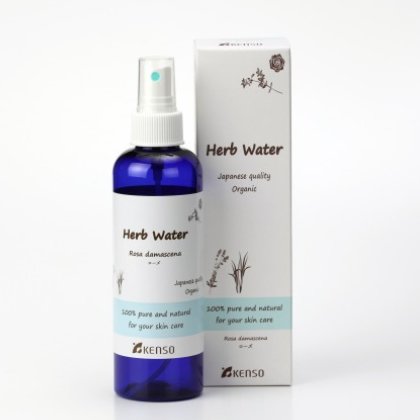 ローズ ウォーター KENSO無農薬有機栽培ハーブウォーターフローラルウォーター（芳香蒸留水）