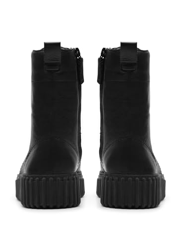 Clarks Para Mulher. 26182918 Torhill Style Leather Ankle Boots Preto (41), Couro, Plano, 1 A 3Cm, ZíPer, Casual - 6