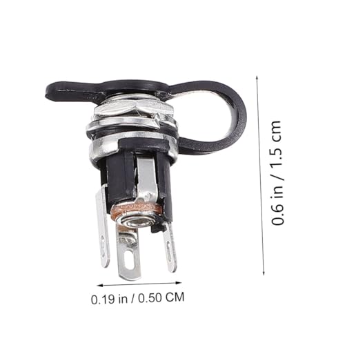 Conector de corriente continua 5.5X2.1 resistente al agua para electrodomésticos 5