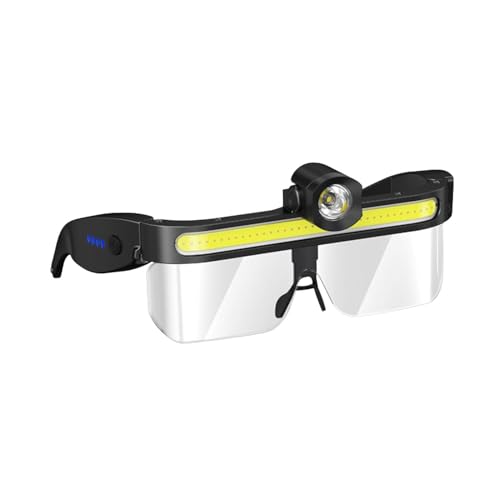 Lunettes lampe frontale de réparation auto et travail extérieur