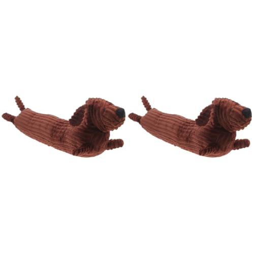 Jouet en peluche teckel animaux en peluche doux enfants