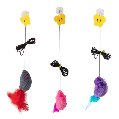 3 Pcs Juguetes para Gatos Interactivos, Juegos para Gatos Interac...