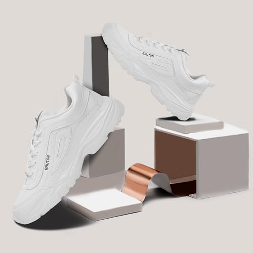Image of BRUTON EVA Lite Sneakers Casual Shoes Walking Shoes for Men-White