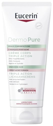 Eucerin DermoPure - Crema corporal triple acción (200 ml)