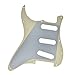 Dopro Aged Pearl 11 Hole Strat Style Guitar Pickguard Bridge Reversed for Fender Jimi Hendrix Stratocaster