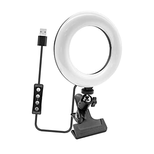SECRET DESIRE Practical Led Selfie Ring Light Fill Lamp for Laptop Clip Style
