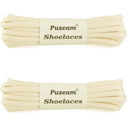 Image of 2 Pairs Oval Athletic Shoelaces 33 Colors 1 /4 inch Half Round Shoe Laces for Sneakers