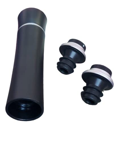 DL Pompa SALVAVINO con 2 Tappi ASPIRA Aria SOTTOVUOTO CONSERVAZIONE Vino