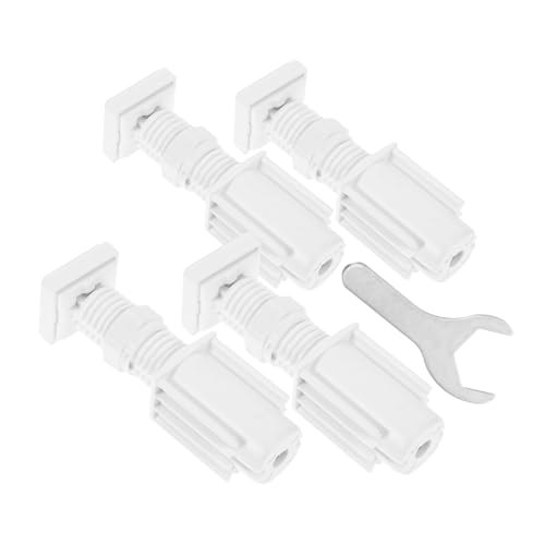 Veemoon 4Pcs No Drill Blind Brackets Easy Install Clips for Horizontal Blinds Elegant Minimalist Design for Home Windows Secure Mounting Without Damage