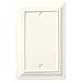 Brainerd 126339 Wood Architectural Single Blank Wall Plate / Switch Plate / Cover