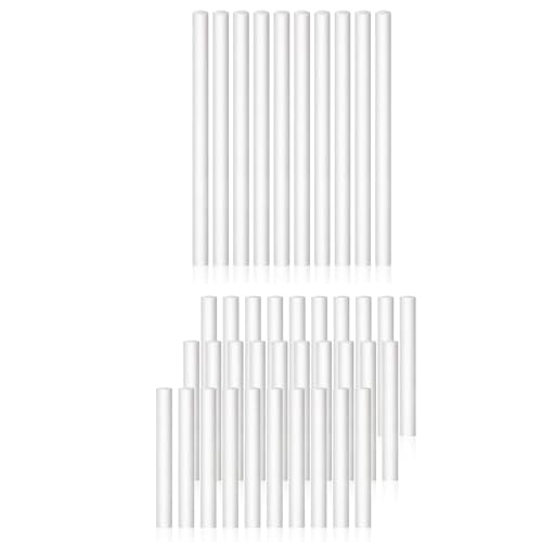 La Mejor Recopilación de Recambio de mecha disponible en línea. 40 40 Piezas de Varillas de Recambio de Filtro de Algodón Absorbente para Humidificadores Difusores Alimentados por USB Piezas de Repuesto de Humidificador Mechas de Recambio de...