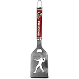 Siskiyou Sports NFL Atlanta Falcons Steel BBQ Spatula, One Size, Team Colors