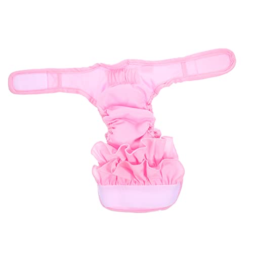 HOLIDYOYO Outdoor Dog Diaper Washable Pet Sanitary Pant Indoor Puppy Diaper for Dogs and Incontinence Comfortable Stylish Design Fits All