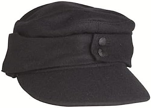 Mil-Tec Herren VARM Pz M43 Hut, Schw., 56 EU
