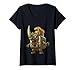 Womens Rhino Zombo Toasterino Italian Brainrot Funny Halloween V-Neck T-Shirt