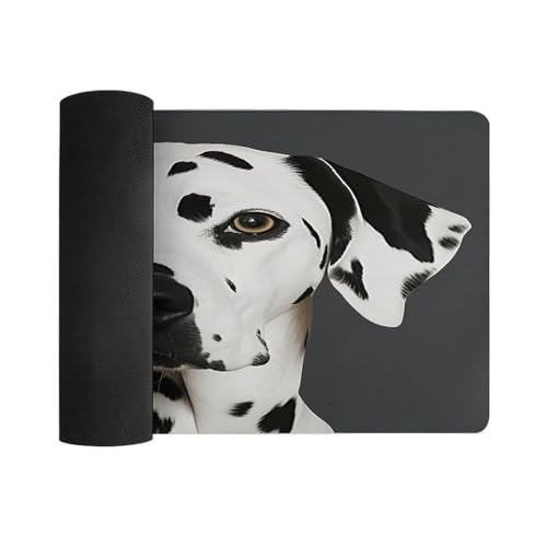 Tapete para escritorio Dalmatian grande antideslizante miniatura 3