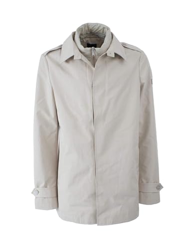 Giacche Beige Yes-zee O501 veste légère contre le vent de mi-saison