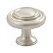 Rusticware 911SN Rusticware 911 Button Mushroom Series 1-7/16 Inch Mushroom Cabinet Knob