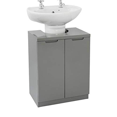 House & Homestyle Under Sink Unit, Grey, H 60cm x W 48cm x D 30cm Main Image Small