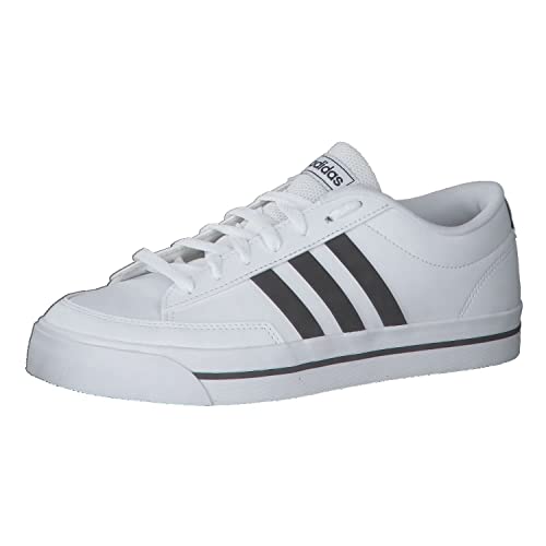 Adidas GW8373 RETROVULC Uomo, Ftwr White/Core Black/Grey Two EU 46