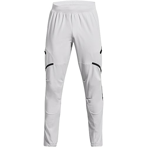 Under Armour - Mens Unstoppable Cargo Pants, Color Halo Gray (014), Size: XXX-Large