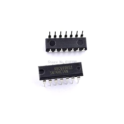 5Pcs/Lot Sn74Hc14N 74Hc14N Inverter Schmitt Trigger 6-Element Cmo 14-Pin Pdip 74Hc14 #TOP25