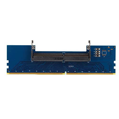 Elprico Adaptateur de Convertisseur de Cartes Mémoire, Adaptateur de Connecteur RAM DDR4 Léger et Durable pour Les Ordinateurs Portables Professionnels,...