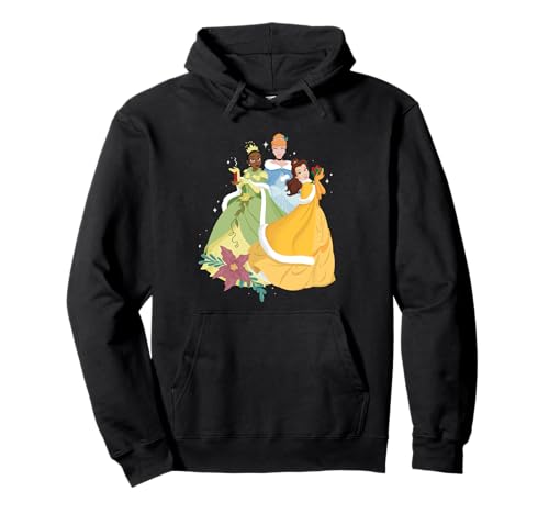 Sweat Disney Princesses pour les vacances d'hiver en famille avec Tiana Cinderella Belle