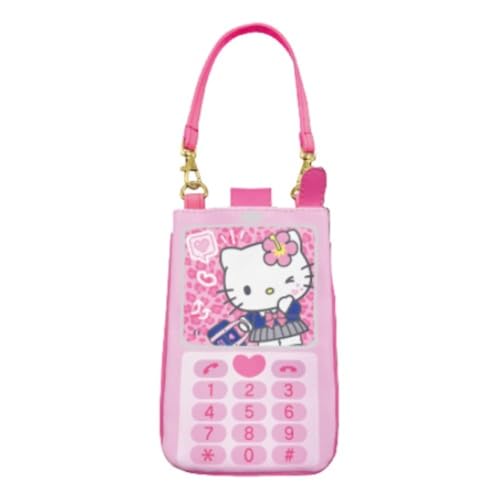 畑山商事 おでかけ2WAYポシェット ガラケー ギャル ハローキティ H19×W11.5cm 33202224
