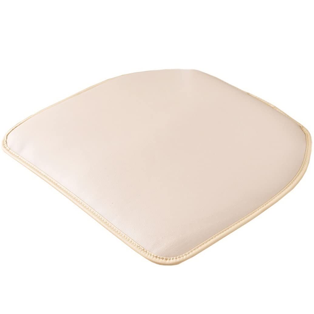Chaise en cuir Cush pour salle à manger élégante avec dossier ergonomique
