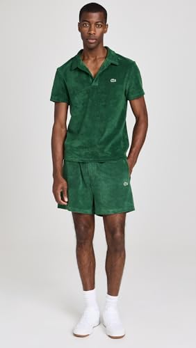 Image of Lacoste Men's Regular Fit Shorts with Adjustable Waist 4 inch
