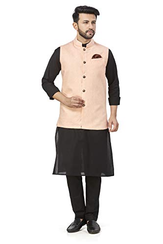Image of Mens KURTA PYJAMA KOTI SET