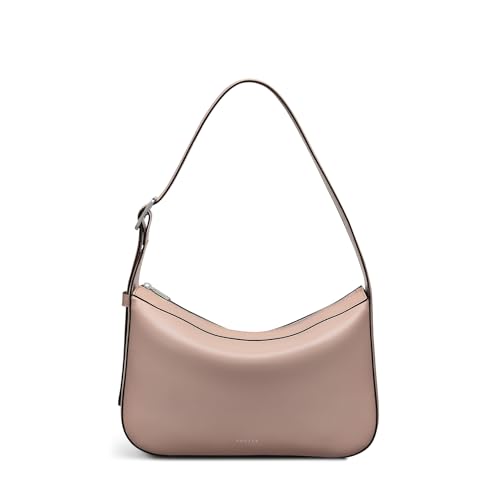 RADLEY London Dawes Avenue Women's Leather Medium Ziptop Shoulder, Prairie Pink