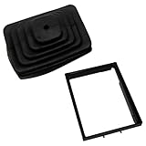 Aynaxcol 52078558 53000056 Shifter Boot and Retainer Bezel Kits Replacement for Jeep TJ Wrangler 1997 1998 1999 2000 2001 2002 2003 2004 Transmission Shift Bezel Shifter Boot Kit