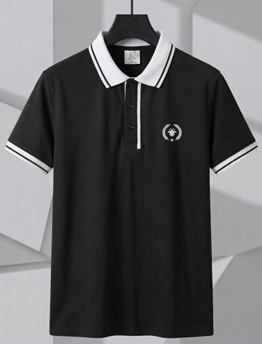 Image of JVX Men Polo T Shirt || Polo T Shirt for Men || Reguler Fit Tshirt for Man || Coller T-Shirt (Available in Plus Size, Also Available in Combo Packs) (MRT-222)
