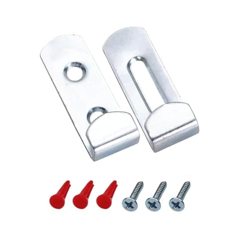 Metal Mirror Holder Clips Zinc Plated, 16 Pack | HOWTOOL Cover