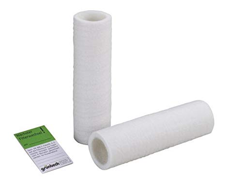 Filtro Di Ricambio Per Geno Kombi GB, Confezione 2 Pezzi Da 50 µm Senza Campana, Filtro In Tessuto Non Tessuto Per Acqua Domestica