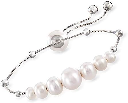 Cultured Pearl Bolo Bracelet 