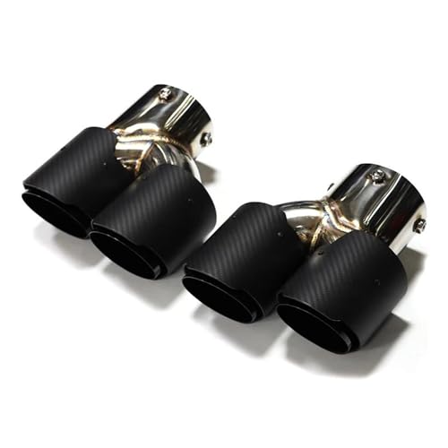 Embouts d'échappement quad en carbone style sport pour BMW M340i et G20
