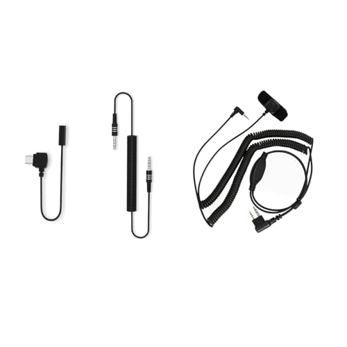 TNICER �w�����b�g�X�s�[�J�[�Z�b�g 2026T2Plus�@���p AUX�ϊ��P�[�u��3�{�Z�b�g (TYPE-C��2.5mm���X & 2.5mm�I�X��3.5mm�I�X & 2.5mm��2.5mm/3.5mm�o�}���v���g�����V�[�o�[�Ή�) ��2026�N��A