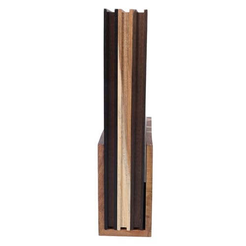 Brrnoo Juego de Tablas de Cortar para Libros, 3 Piezas, Tablas de Cortar de Madera, para Servir, de con Soporte de Madera para Exhibición de Cocina, Embutidos,